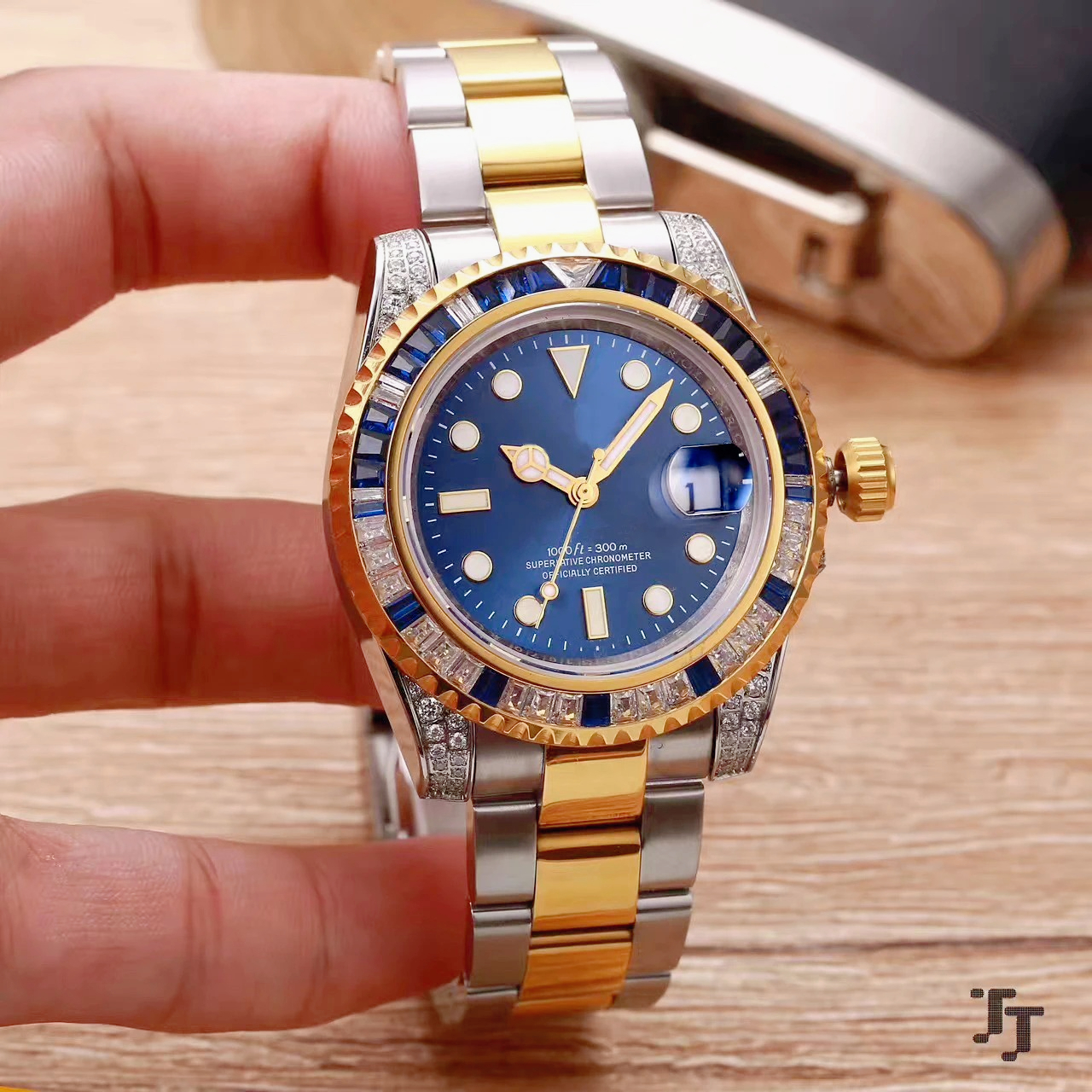 Luxury Watch Display - Male Automatic Movement Watches Exquisite Embedded