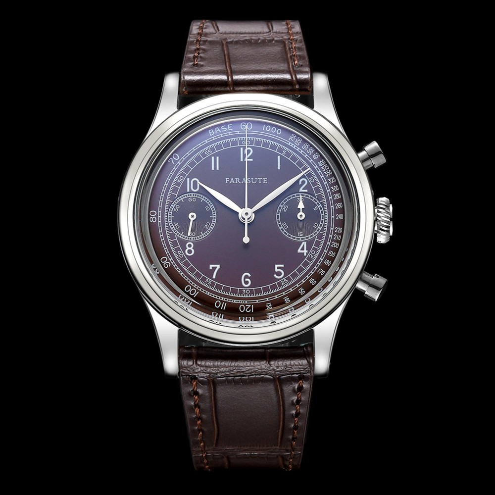 Luxury Watch Repair - FARASUTE Men Chronograph Watch 38mm Luxury