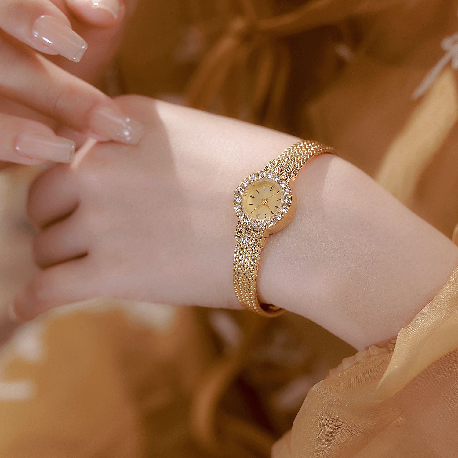 Luxury Watch Engraving - Vintage Women's Wristwatch Luxury Temperament Ladies'