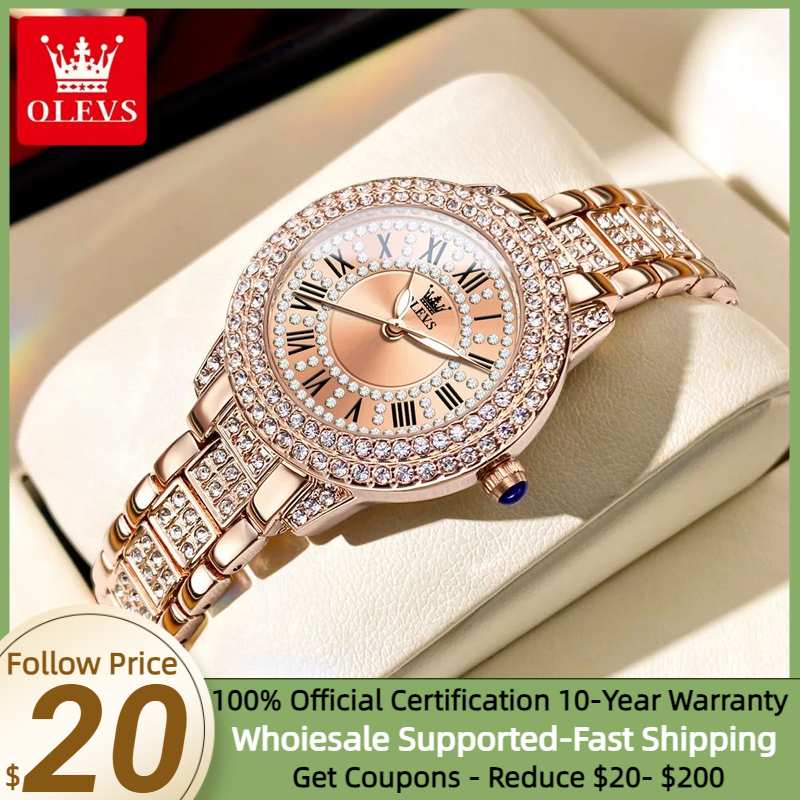 OLEVS 9943 Original Diamond Wa – Luxury Watch Engraving recenzja i cena