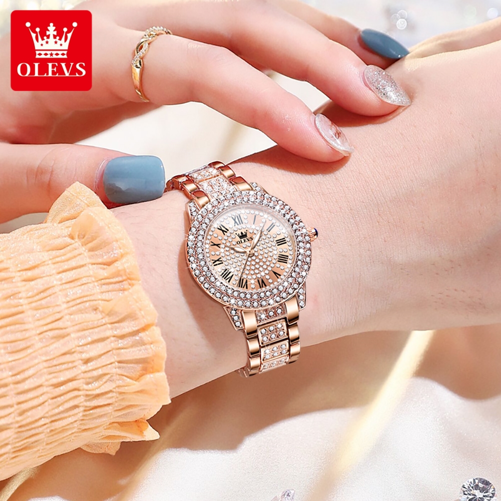 OLEVS 9943 Original Diamond Wa – Luxury Watch Engraving recenzja i cena