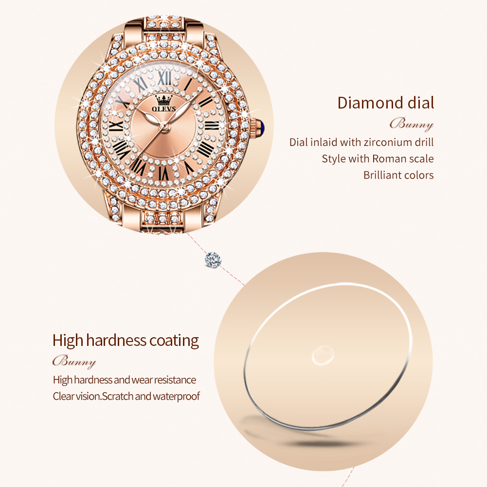 OLEVS 9943 Original Diamond Wa – Luxury Watch Engraving recenzja i cena