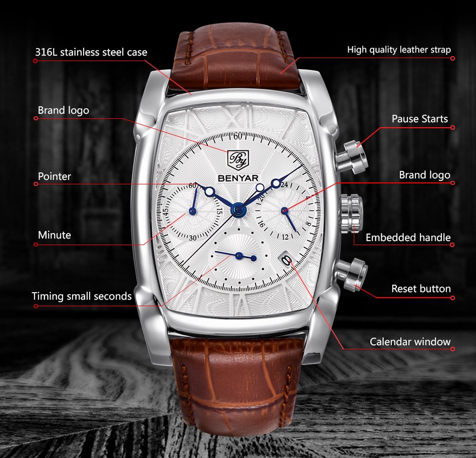 Relogio Masculino Mens Watches – Luxury Watch Manufacturers recenzja i cena