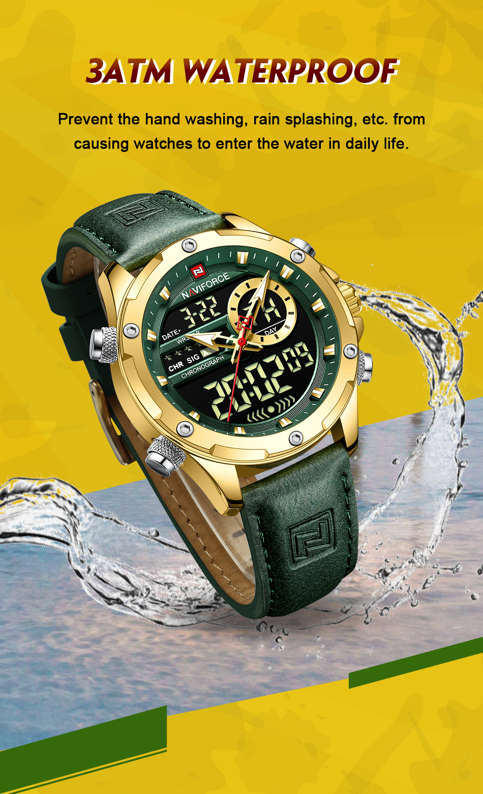 Naviforce Mens Wrist Watches 2 – Luxury Watch Manufacturers recenzja i cena