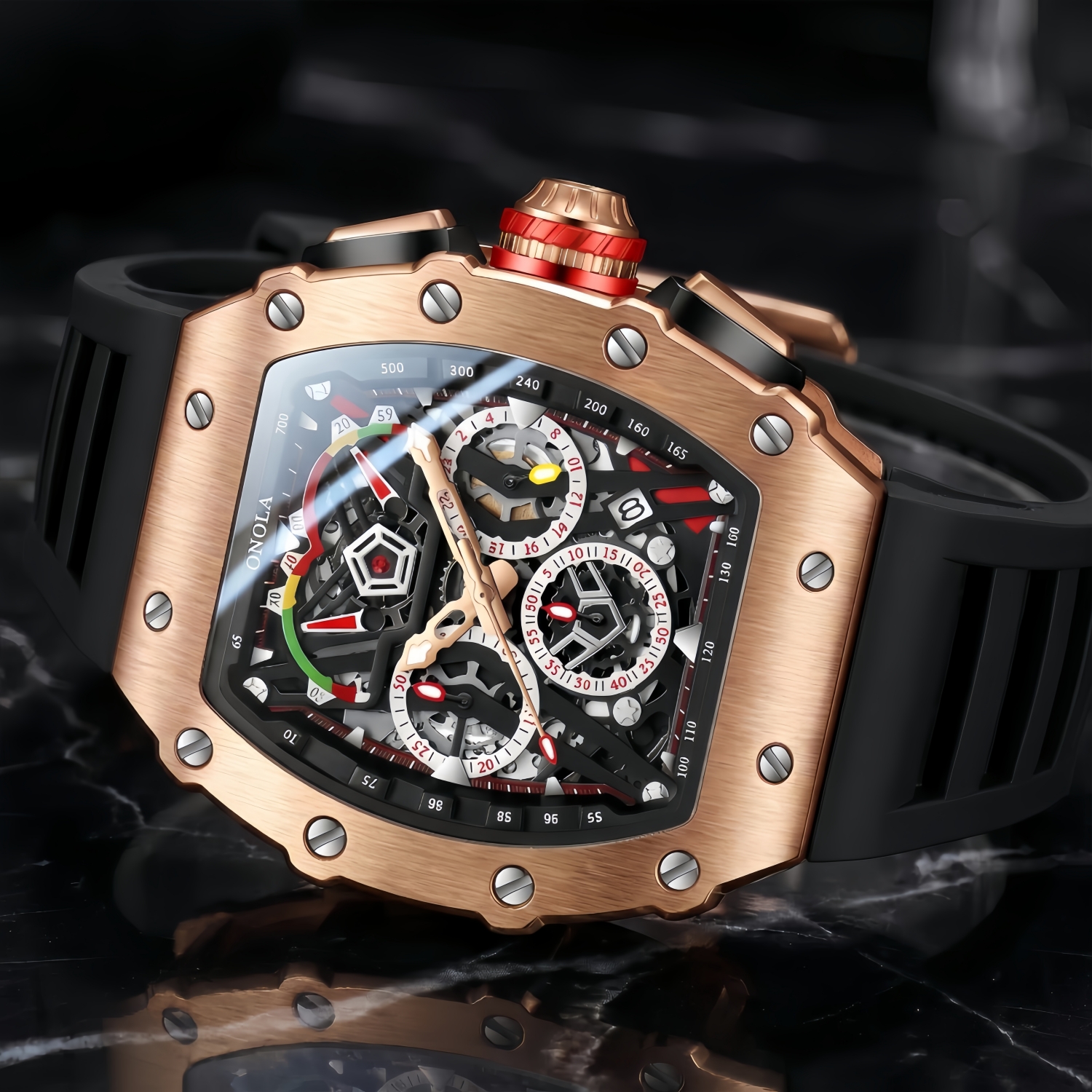 ONOLA 2021 Top Brand Watch Men – Luxury Watch Manufacturers recenzja i cena