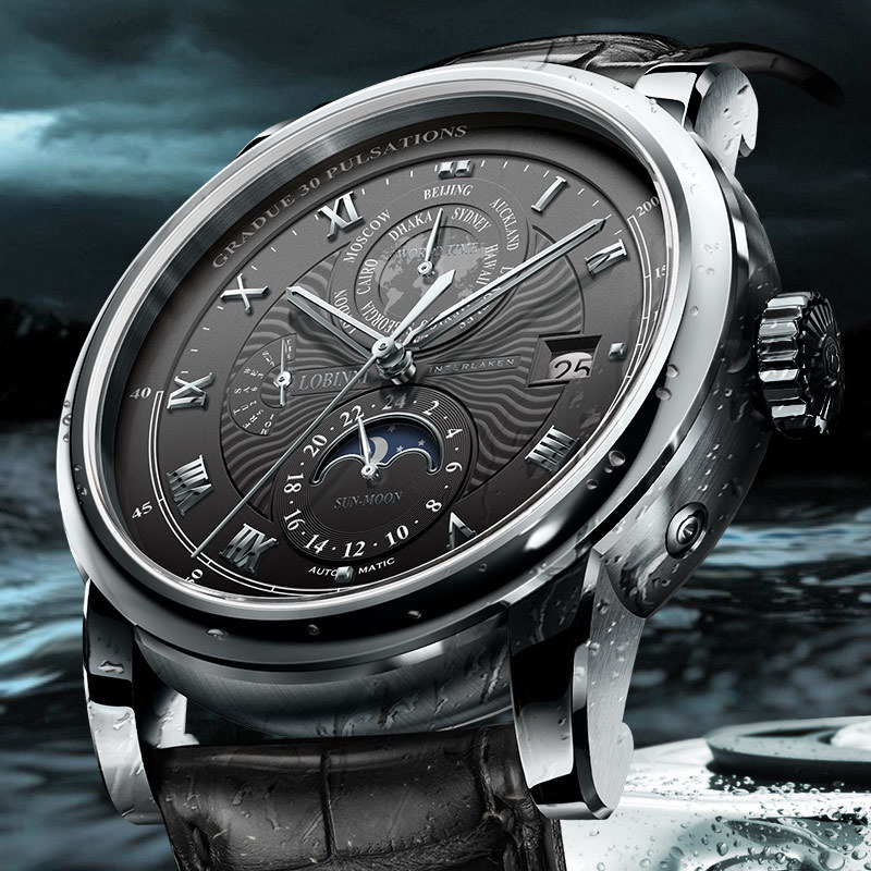 New LOBINNI Luxury Brand Seagu – Luxury Watch In The World recenzja i cena