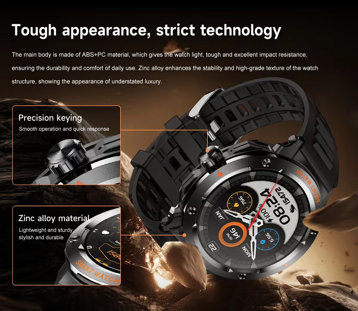 NFC Smart Watch Wireless Earph – Luxury Watch Repair recenzja i cena