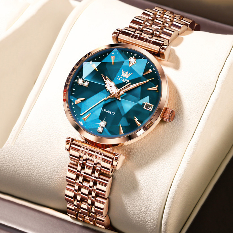 Women Luxury Crystal Date Watc – Luxury Watch Engraving recenzja i cena