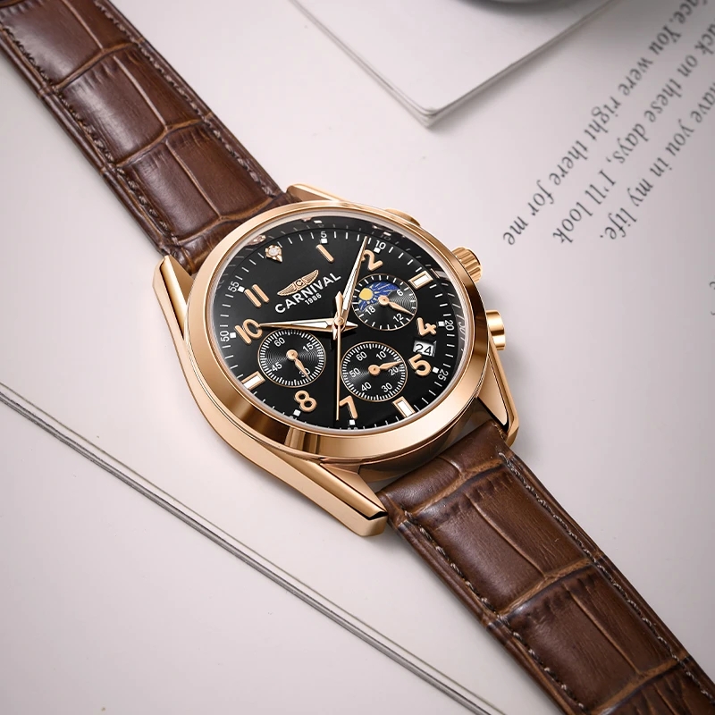 Carnival Brand Luxury Leather  – Luxury Watch Manufacturers recenzja i cena