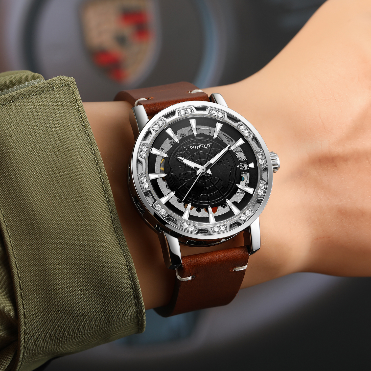 T-WINNER World Map Dial Manual – Luxury Watch In The World recenzja i cena