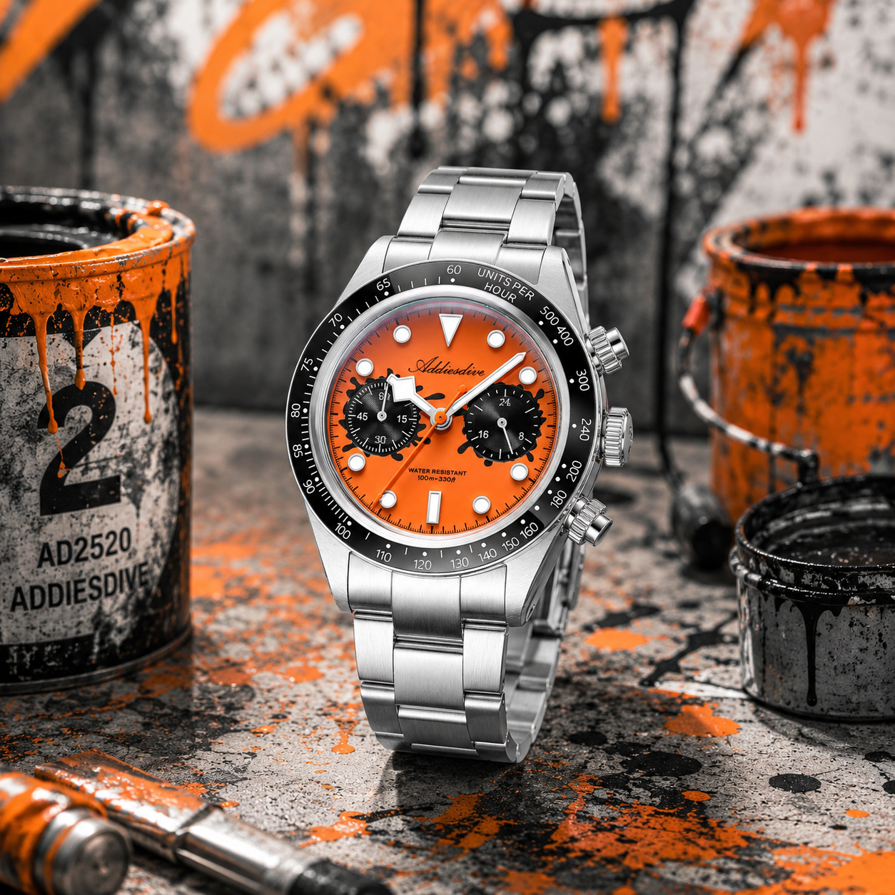 ADDIESDIVE New Quartz Chronogr – Zero Luxury Watch recenzja i cena