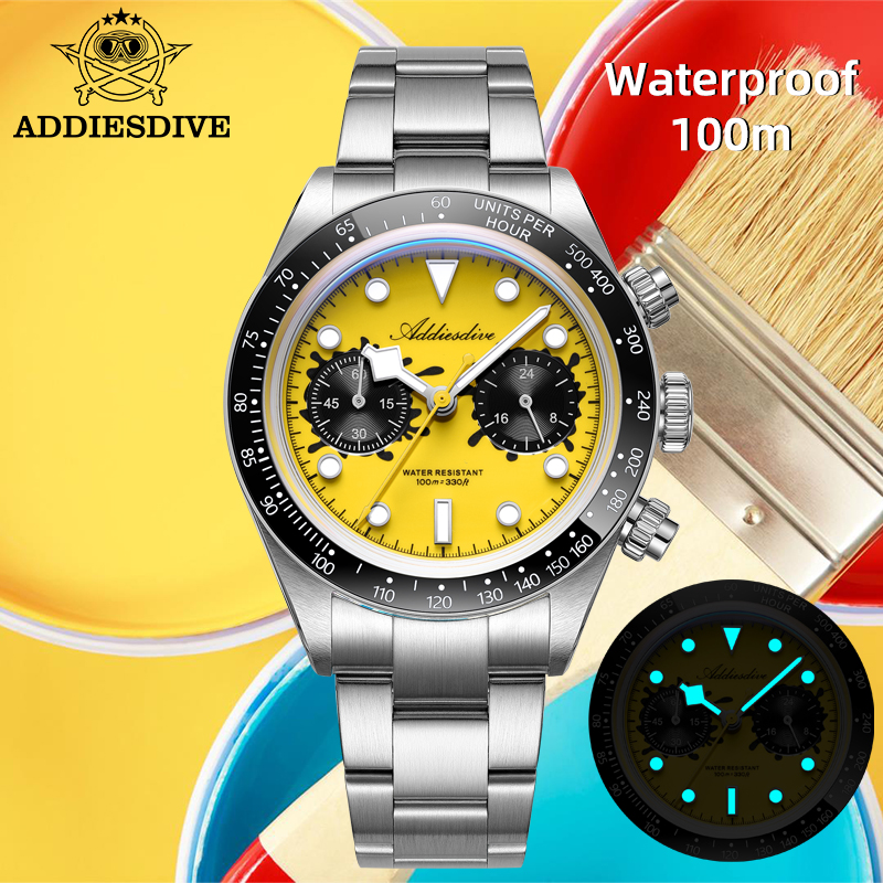 ADDIESDIVE VK64 Watches Men Ne – Zero Luxury Watch recenzja i cena