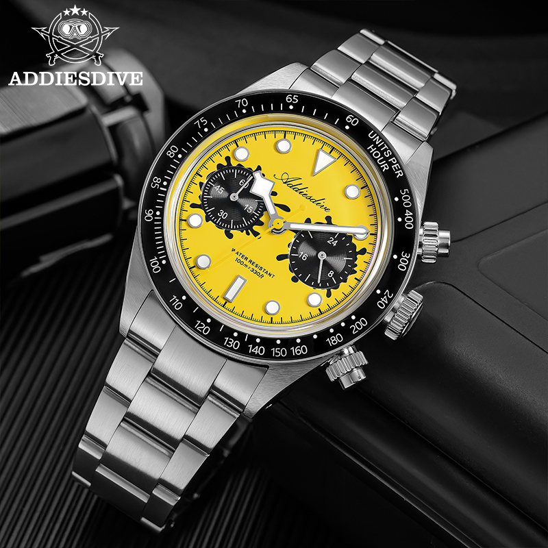 ADDIESDIVE VK64 Watches Men Ne – Zero Luxury Watch recenzja i cena