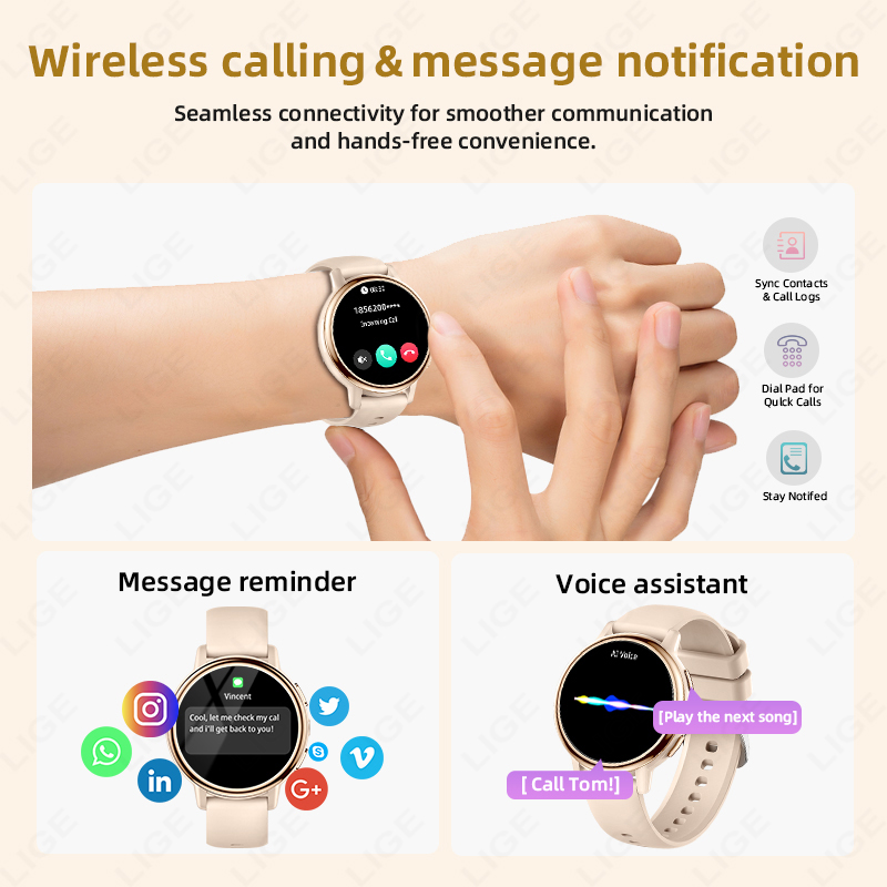 2026 LIGE Women Smart Watch Lu – Luxury Watch In The World recenzja i cena