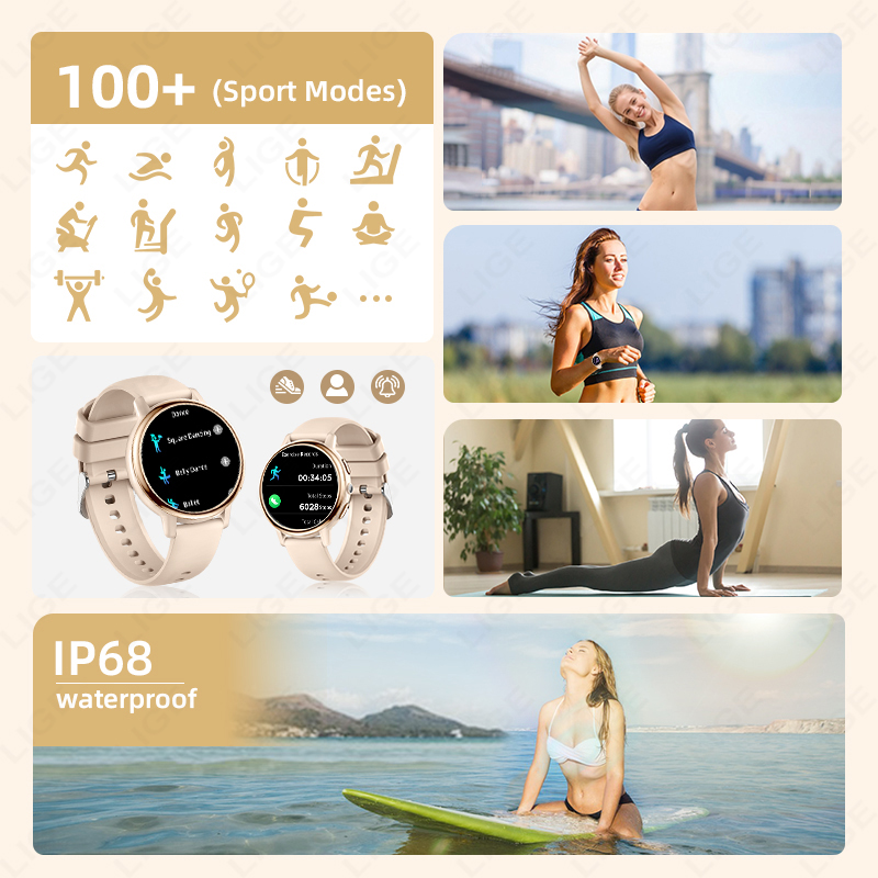 2026 LIGE Women Smart Watch Lu – Luxury Watch In The World recenzja i cena