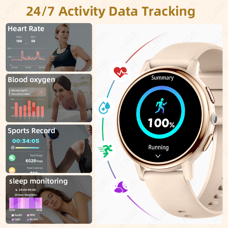 2026 LIGE Women Smart Watch Lu – Luxury Watch In The World recenzja i cena