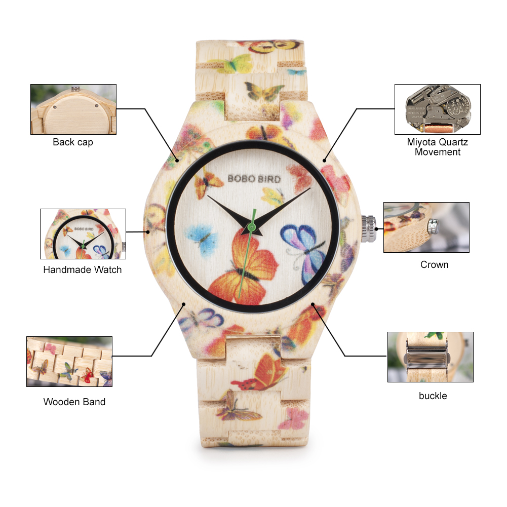 BOBO BIRD Wood Women Watches L – Luxury Watch Engraving recenzja i cena