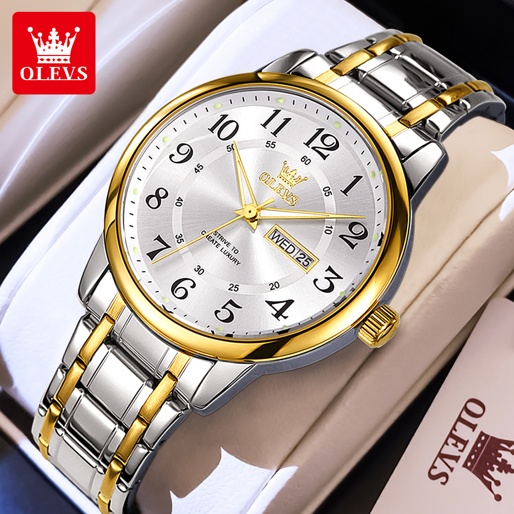 OLEVS Casual fashion men's wat – Luxury Watch Display recenzja i cena