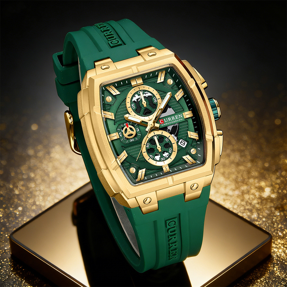 CURREN Luxury Vintage Watch fo – Luxury Watch Display recenzja i cena