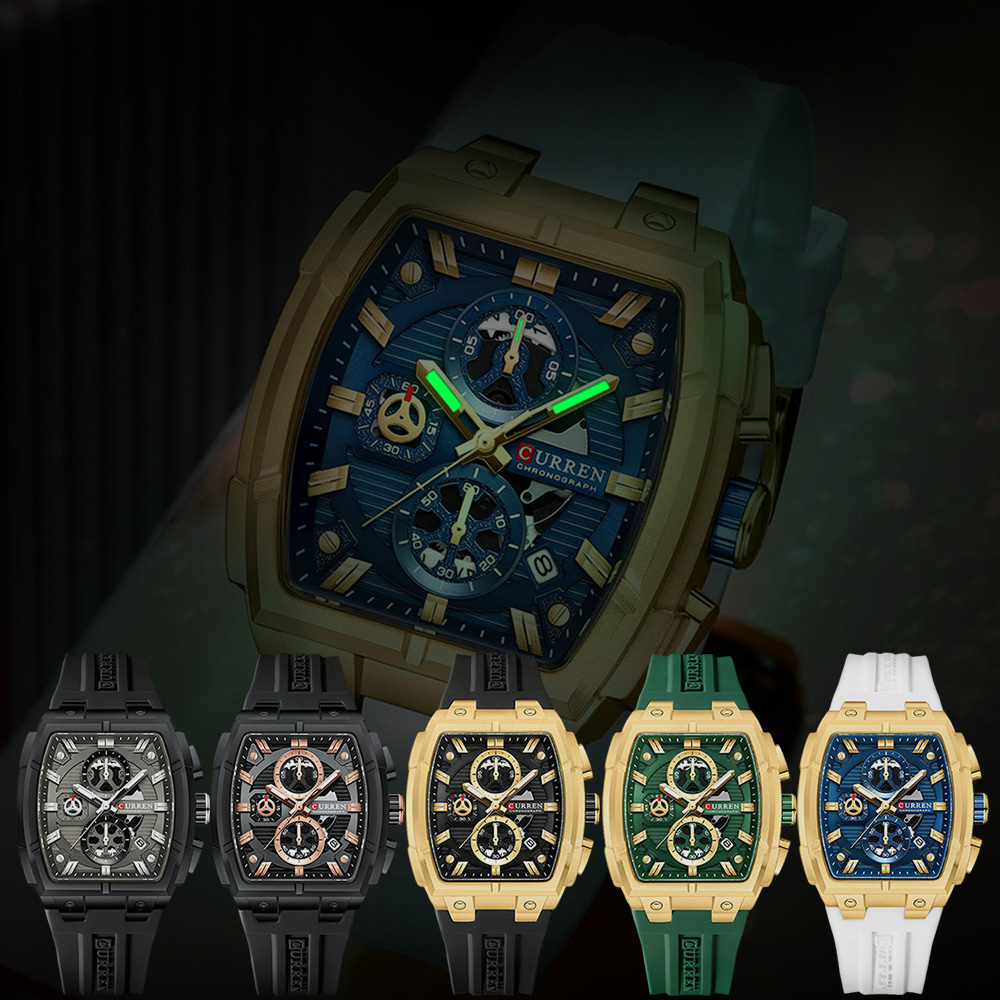 CURREN Luxury Vintage Watch fo – Luxury Watch Display recenzja i cena