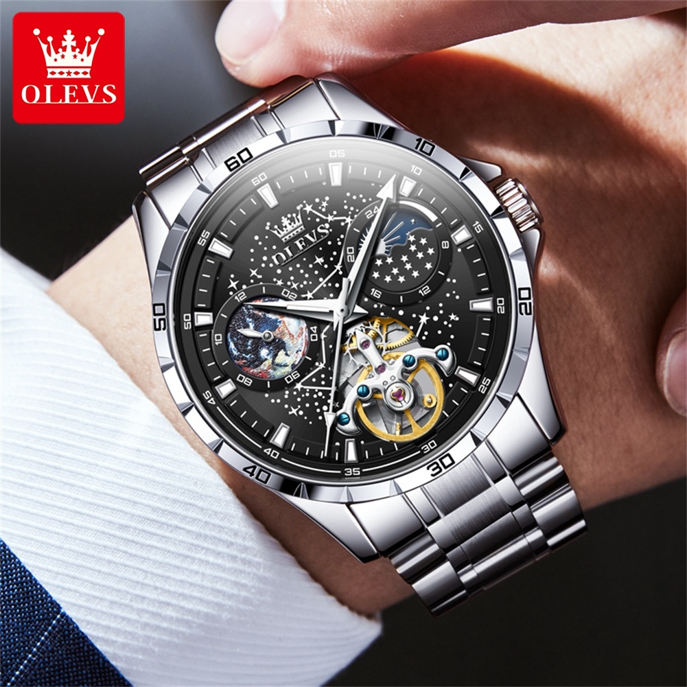 OLEVS 6689 Luxury Brand Moon P – Luxury Watch Manufacturers recenzja i cena