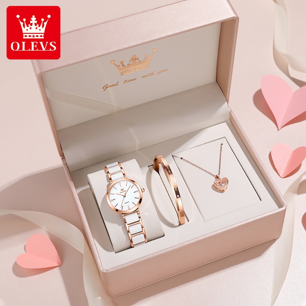 OLEVS Women Watch 5877 Luxury  – Luxury Watch For Women recenzja i cena