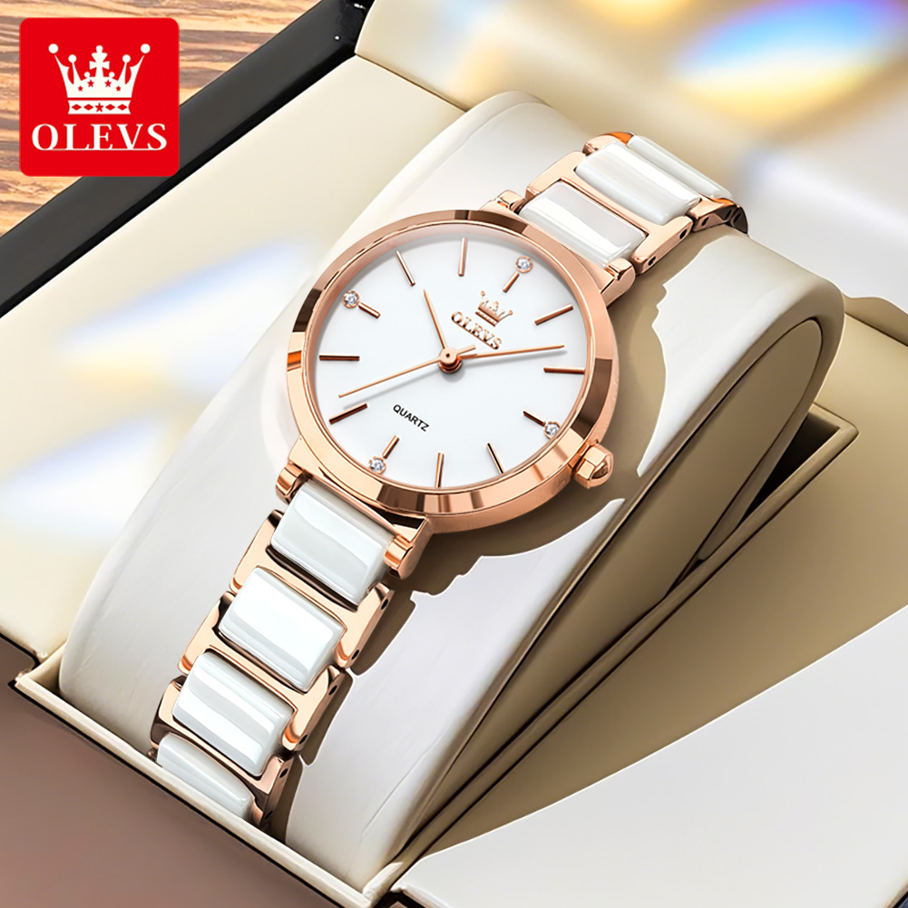 OLEVS Women Watch 5877 Luxury  – Luxury Watch For Women recenzja i cena