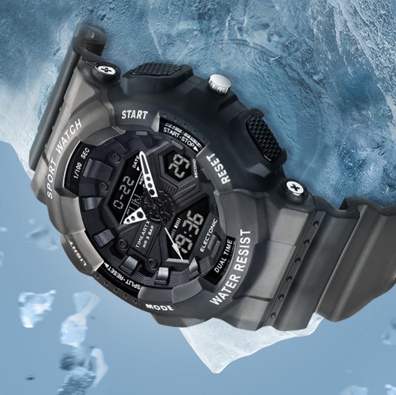 TIMEARTX Men's Watch Luxury Mu – Luxury Watch With Rubber Strap recenzja i cena