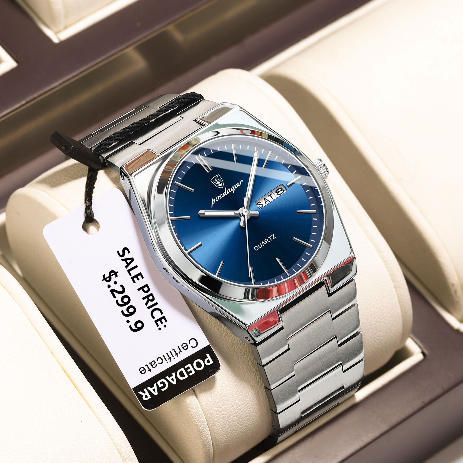 POEDAGAR Luxury Watches For Me – Luxury Watch Unique recenzja i cena