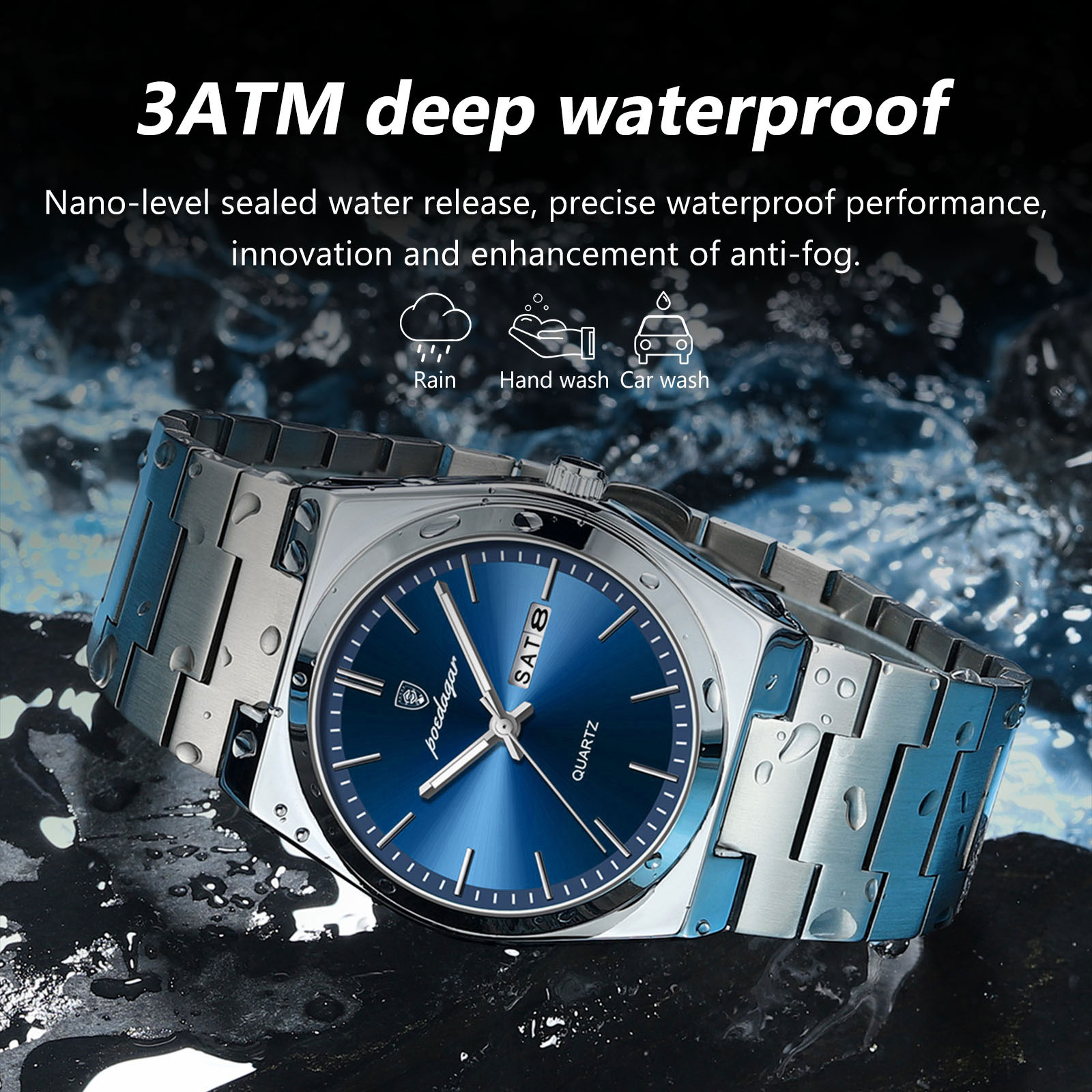 POEDAGAR Luxury Watches For Me – Luxury Watch Unique recenzja i cena