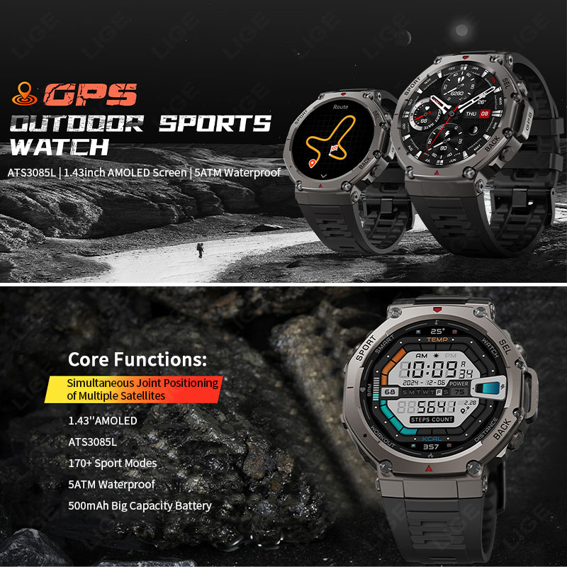 LIGE 2026 GPS Luxury Military  – Luxury Watch In The World recenzja i cena