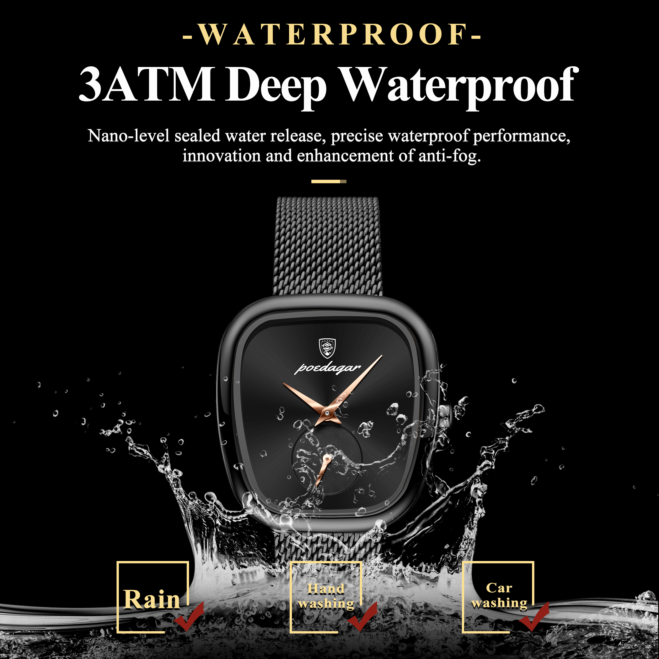 POEDAGAR Luxury Unique Women's – Luxury Watch Unique recenzja i cena