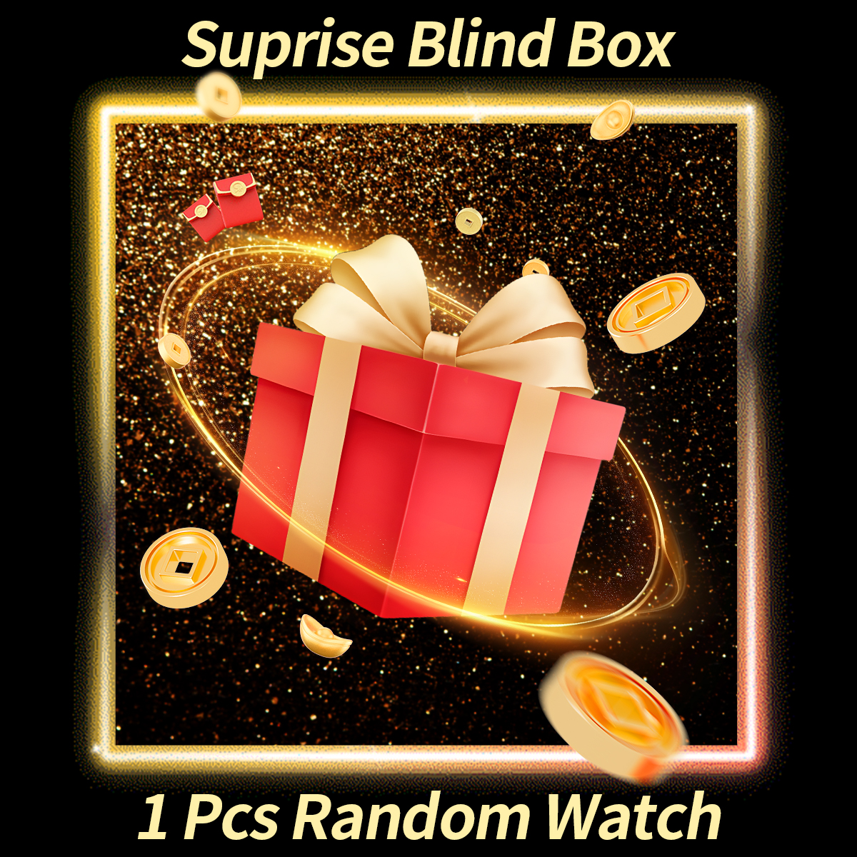 1PC Surprise Mystery Watch Bli – Luxury Watch Display recenzja i cena