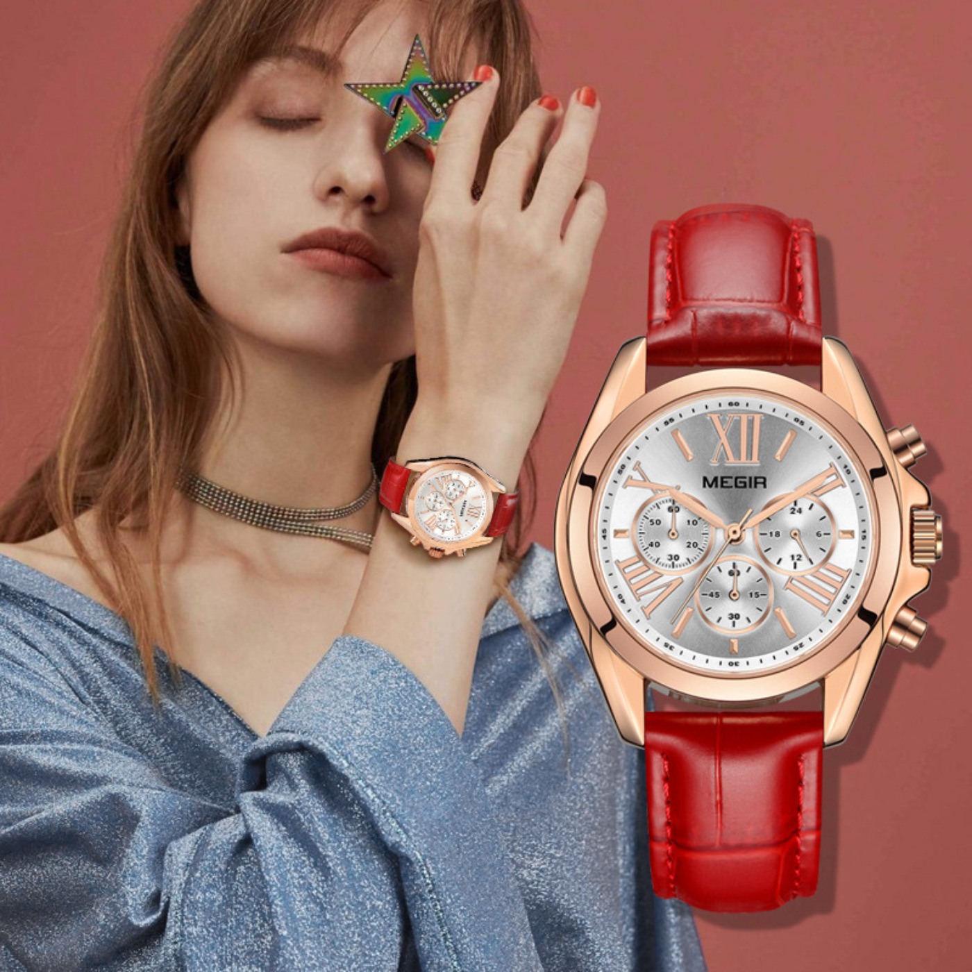 MEGIR New Luxury Leather Watch – Luxury Watch recenzja i cena