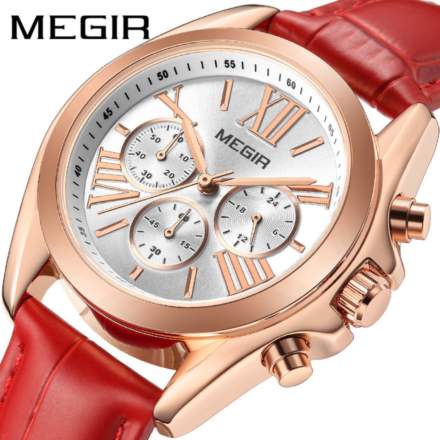 MEGIR New Luxury Leather Watch – Luxury Watch recenzja i cena