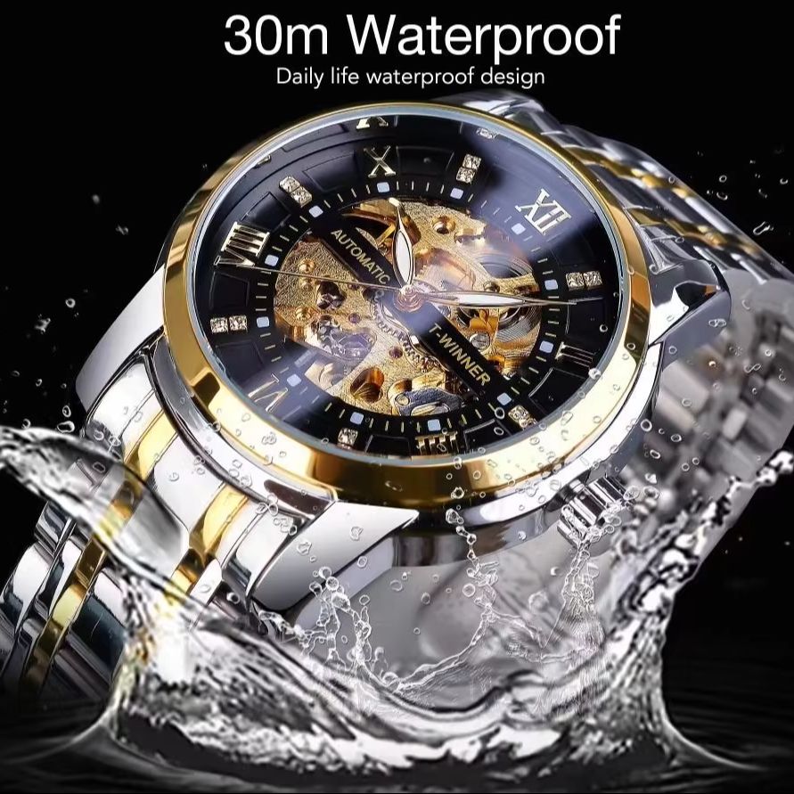 Men's Luxury Automatic Mechani – Luxury Watch Events recenzja i cena