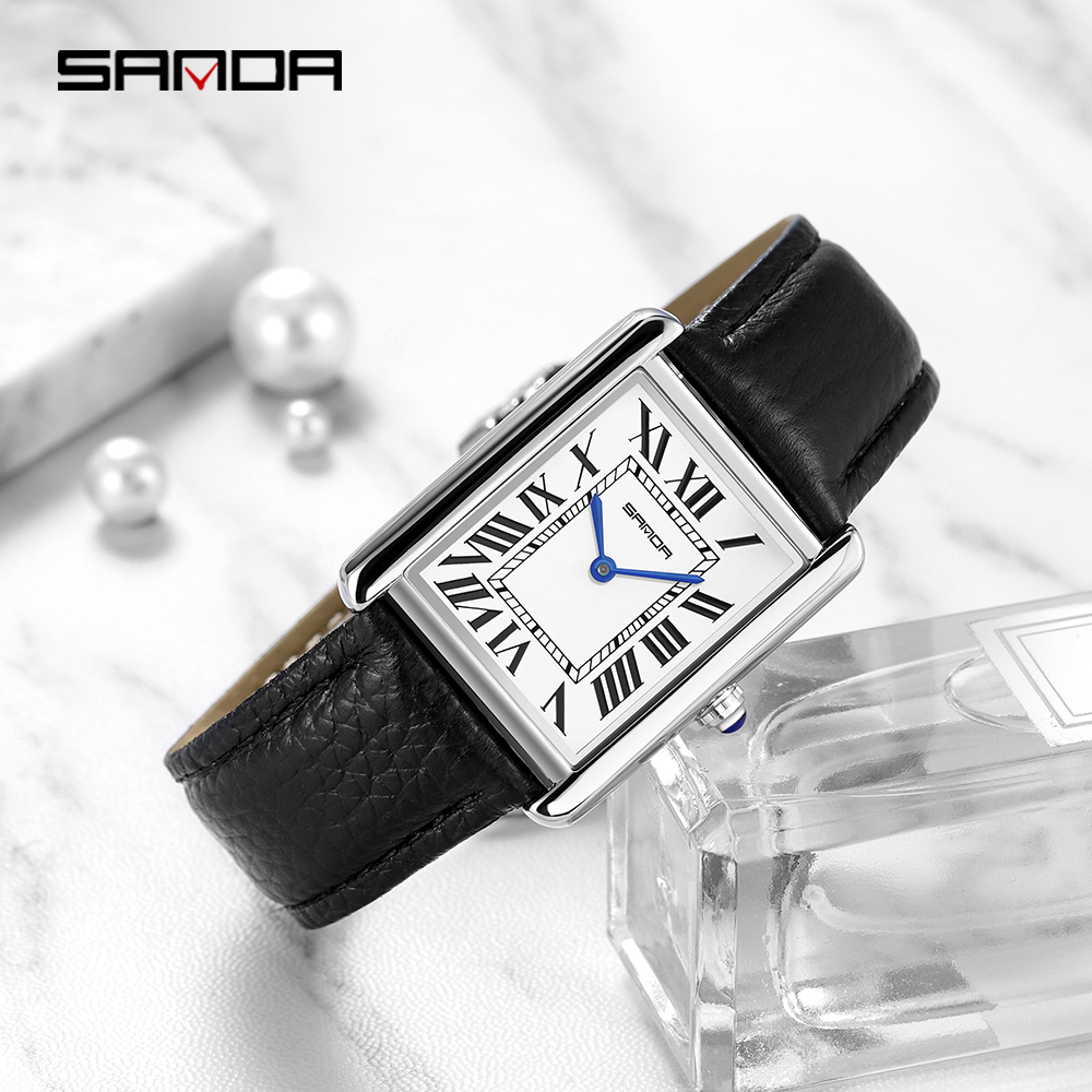 Sanda Rectangular Wrist Watche – Luxury Watch Manufacturers recenzja i cena
