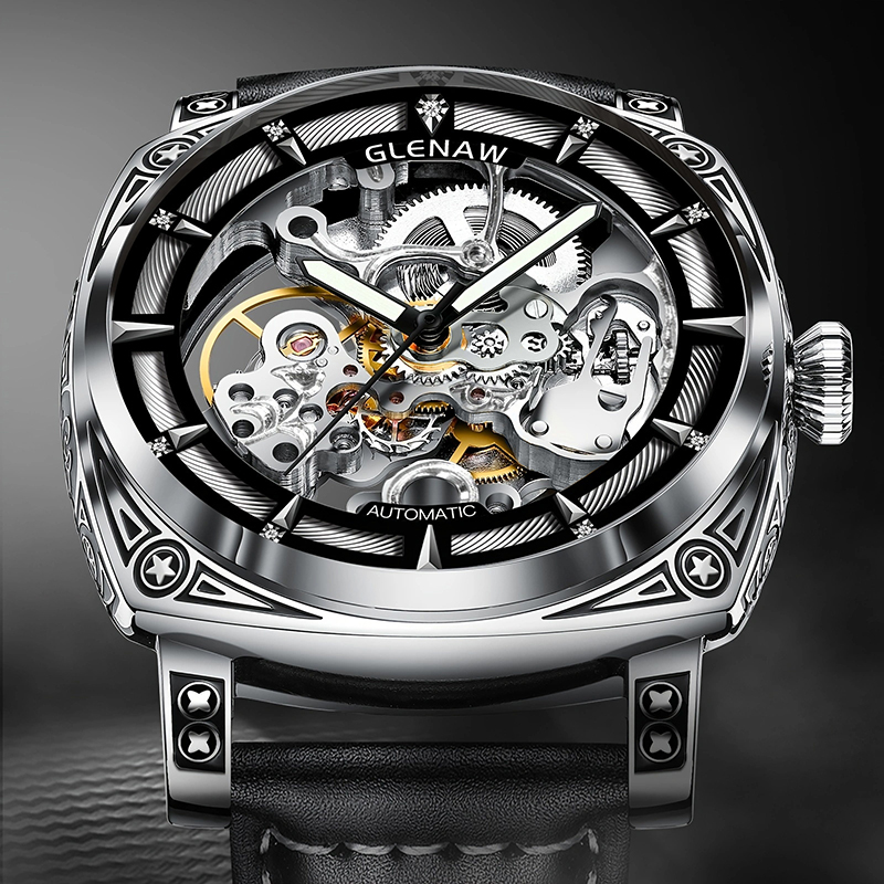GLENAW Men Watches Top Brand L – Luxury Watch Engraving recenzja i cena