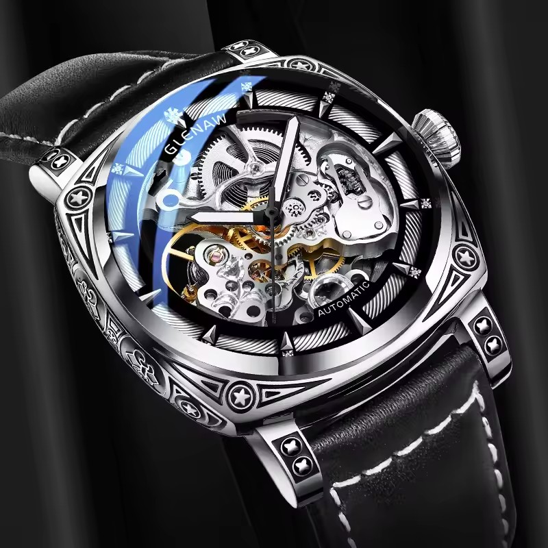 GLENAW Men Watches Top Brand L – Luxury Watch Engraving recenzja i cena