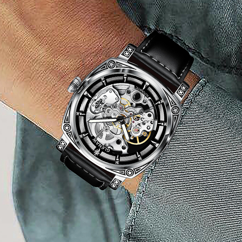 GLENAW Men Watches Top Brand L – Luxury Watch Engraving recenzja i cena