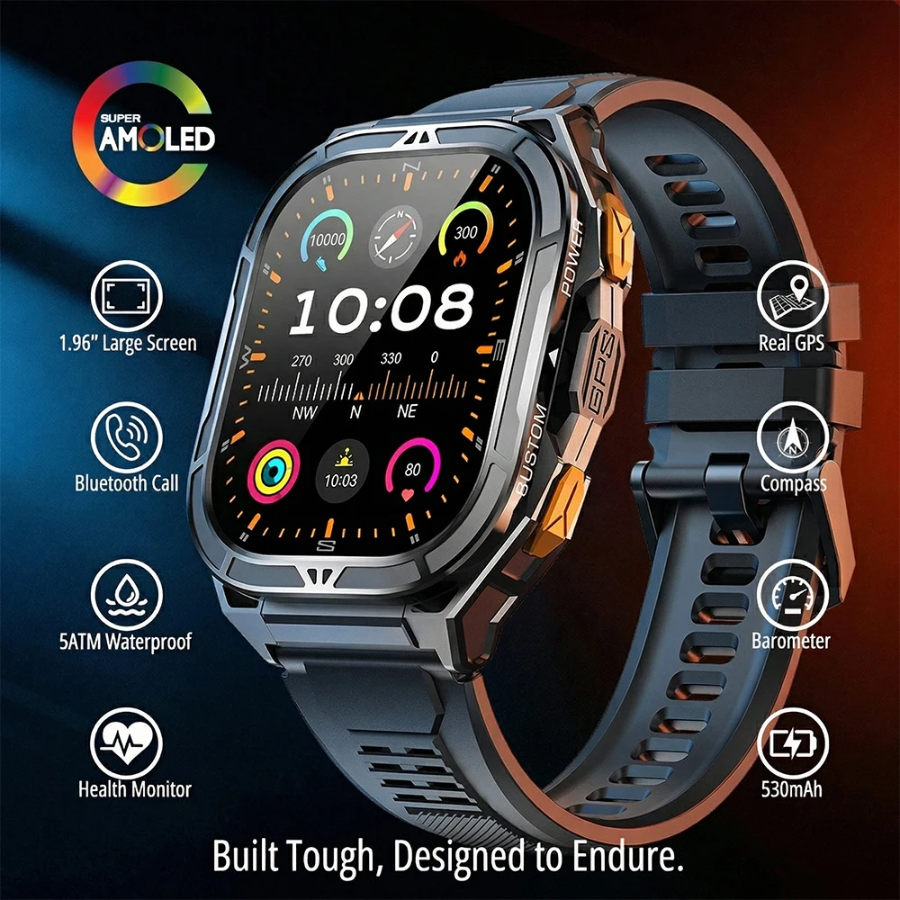 Luxury AMOLED Smartwatch Real  – Luxury Watch In The World recenzja i cena