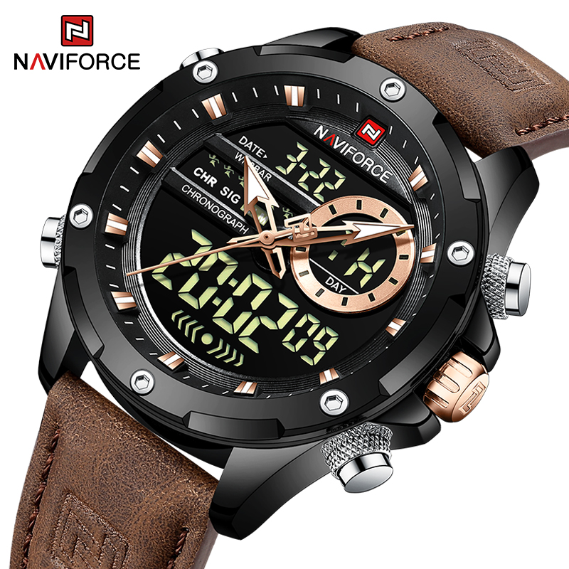 New NAVIFORCE Men Watches Quar – Luxury Watch Manufacturers recenzja i cena