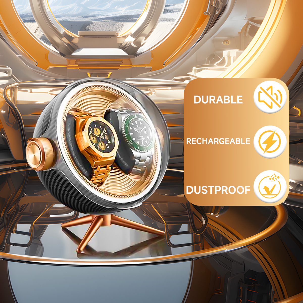 Luxury Automatic Watch Winder  – Zero Luxury Watch recenzja i cena