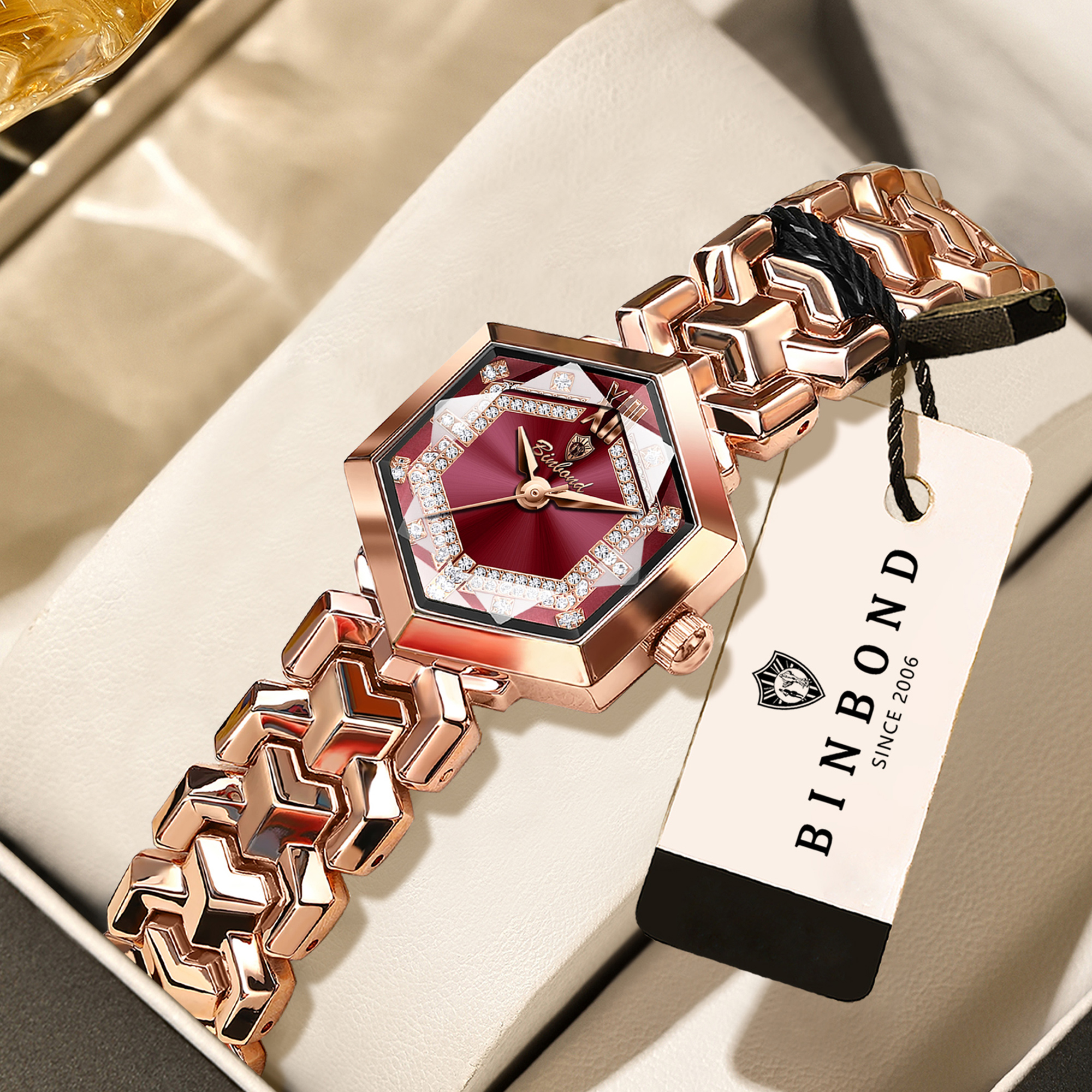 BINBOND Light Luxury Quartz Wa – Luxury Watch Engraving recenzja i cena