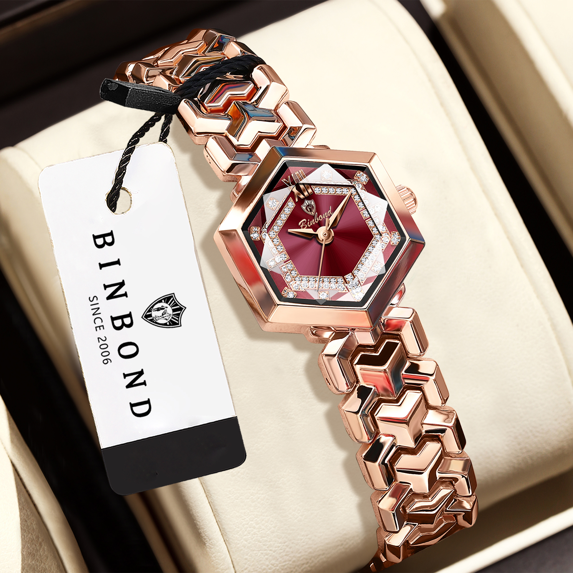 BINBOND Light Luxury Quartz Wa – Luxury Watch Engraving recenzja i cena