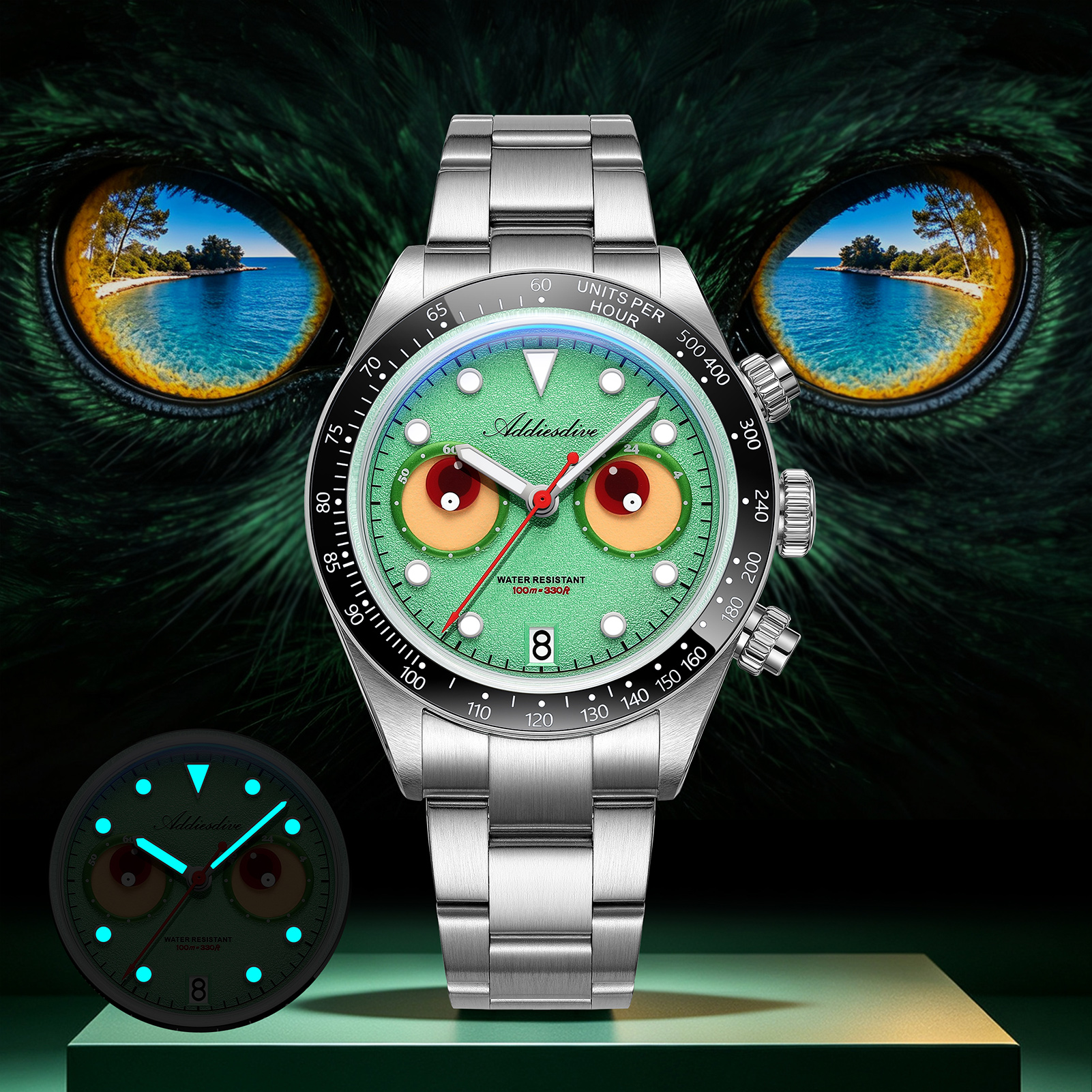 ADDIESDIVE AD2557 Luxury Men's – Zero Luxury Watch recenzja i cena