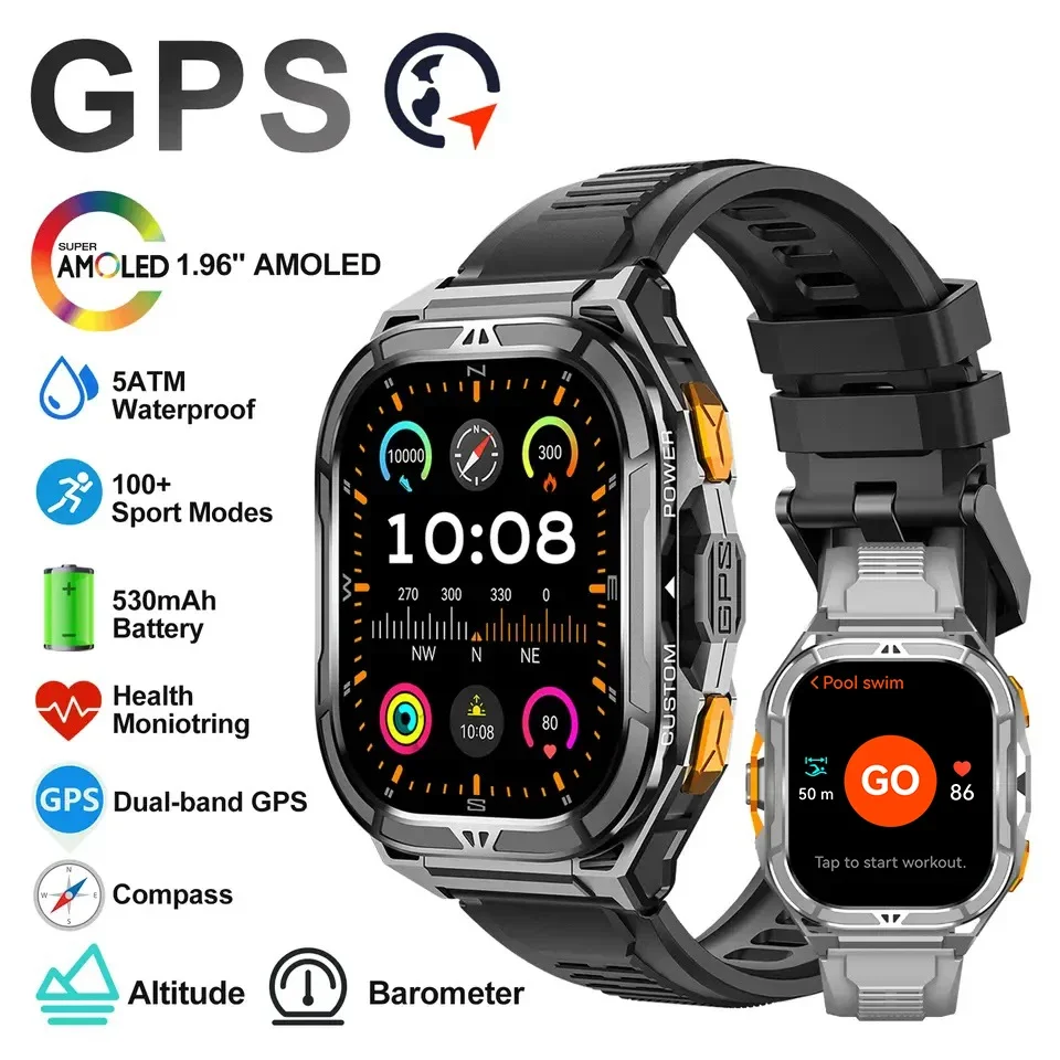 Luxury AMOLED Smartwatch Real  – Luxury Watch In The World recenzja i cena