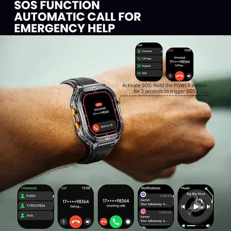 Luxury AMOLED Smartwatch Real  – Luxury Watch In The World recenzja i cena