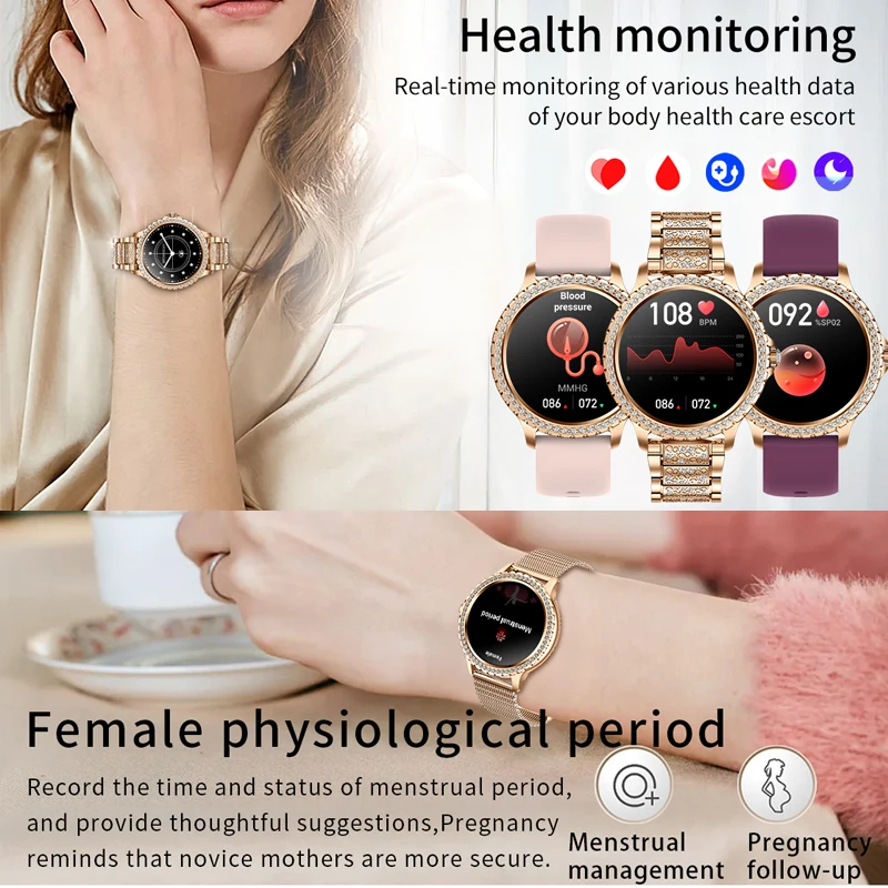Fashion Luxury Gold Women Smar – Luxury Watch In The World recenzja i cena